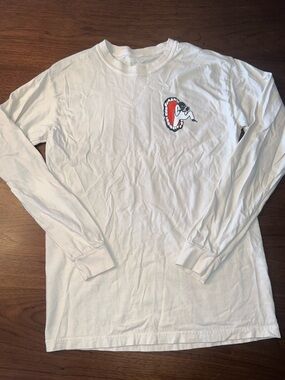 Lonely Ghost Long Sleeve Graphic Crewneck Shirt